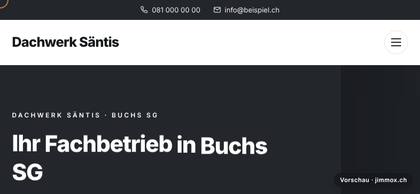 Profi Dach auf dem Handy quer