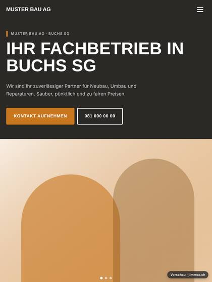 Handwerk auf dem Tablet